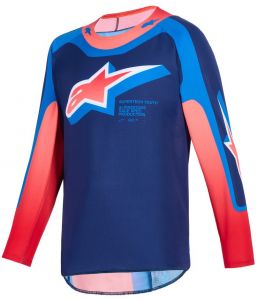 dres SUPERTECH VISTA YOUTH, ALPINESTARS, detské (tmavo modrá/koralová/cobaltová)