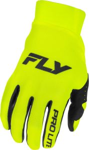 rukavice PRO  LITE. FLY RACING - USA 2026 (hi-vis/čierna)