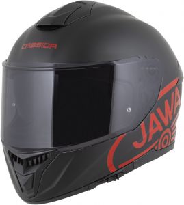 prilba Integral GT 2.1 Jawa Solid, CASSIDA (čierna mat/červená lesk)