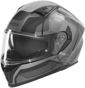 prilba N402 MENTOR, NOX (čierna, strieborná) 2026
