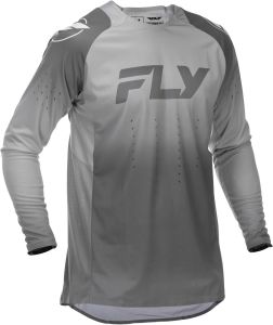 dres EVOLUTION, FLY RACING - USA 2026 (biela/sivá)