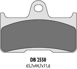 DELTA BRAKING brzdové platničky GF281 YAMAHA YFM 660 02-08
