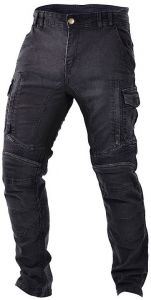 Kevlarové džínsy na motorku Trilobite 1664 acid scrambler čierne