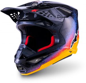 prilba SUPERTECH S-M10 limitovaná edice BLACK HOLE, ALPINESTARS (černá/multicolo