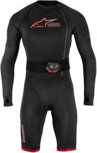 airbagová vesta TECH-AIR®10 V2 system, ALPINESTARS (čierna/červená/sivá) 2026
