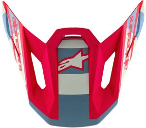 šilt pre prilby SUPERTECH S-M7 limitovaná edícia BEAST COAST, ALPINESTARS (šedá/