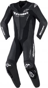 jednodielna kombinéza GP FORCE V2, ALPINESTARS (čierna/biela) 2026
