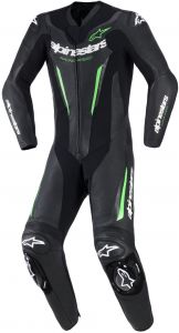 jednodielna kombinéza GP FORCE V2, ALPINESTARS (čierna/zelená) 2026