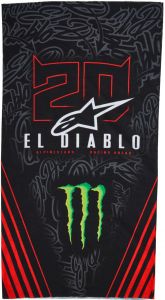 nákrčník FQ20 MONSTER kolekce, ALPINESTARS (čierna/červená fluo/modrá/zelená)