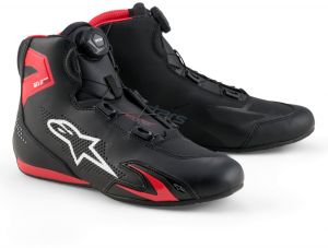 topánky CELER, ALPINESTARS (čierna/červená/biela) 2026