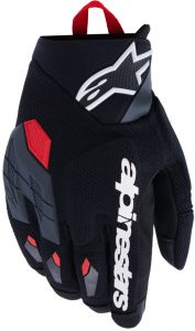 rukavice DURACK, ALPINESTARS (tmavo šedá/červená) 2026