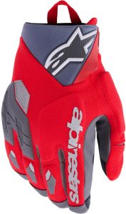 rukavice DURACK, ALPINESTARS (čierna/sivá/červená) 2026