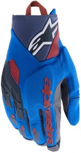 rukavice DURACK, ALPINESTARS (modrá/tmavo sivá/oranžová) 2026