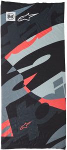 nákrčník BUFF MOGRESS, ALPINESTARS (camo/čierna/červená fluo/sivá) 2026
