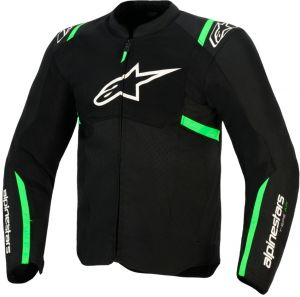 bunda T-SPS AIR V2, ALPINESTARS (čierna/zelená fluo) 2026