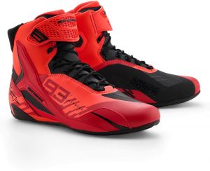 topánky FASTER-4 MM93 kolekcia, ALPINESTARS (červená fluo/červená/čierna) 2026