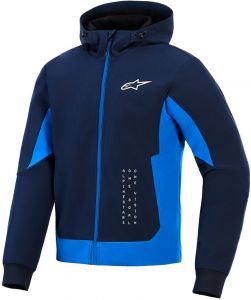 bunda RADIUM TECH HOODIE, ALPINESTARS (tmavo modrá/modrá) 2026