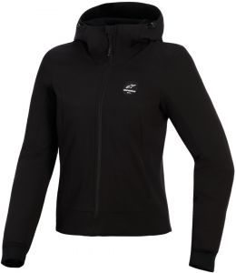 bunda STELLA RADIUM TECH HOODIE, ALPINESTARS, dámska (čierna) 2026