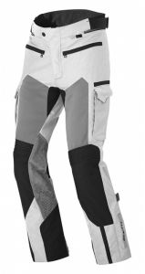 REVIT nohavice na moto CAYENNE PRO (svetlo sivá / čierna)