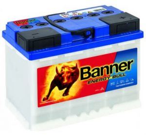 60Ah trakčná batéria, pravá BANNER Energy Bull 241x175x190