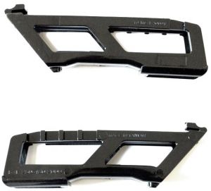 NACHMAN vodítko reťaze KAWASAKI KXF 250/450 09-16 čierne (KA04708001) PSYCHIC