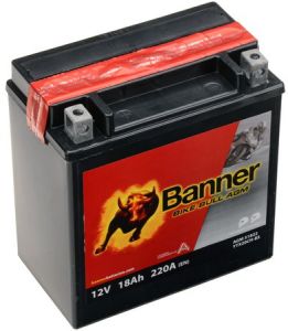 Batéria 12V, YTX20CH-BS, 18Ah, 220A, BANNER Bike Bull AGM 150x87x161