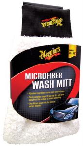 MEGUIARS Microfiber Wash Mitt - umývacie rukavice z mikrovlákien 20x28x4 cm