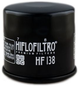 Olejový filter HF138/HF975, HIFLOFILTRO GSX/GSXR/SV/TL/VZ/VS/DL (50)