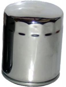 Olejový filter HF170C, HIFLOFILTRO (chróm) HARLEY DAVIDSON
