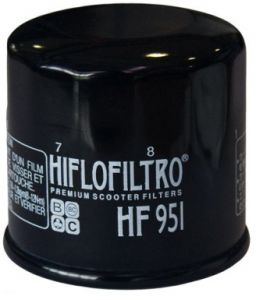 Olejový filter HF951, HIFLOFILTRO HONDA FSC 400/600 SILVER WING, SH 300 (50)