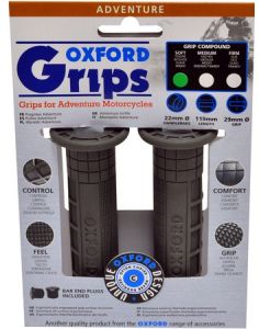 gripy Adventure, OXFORD - Anglicko (tmavo šedá guma, tvrdosť gumy medium)