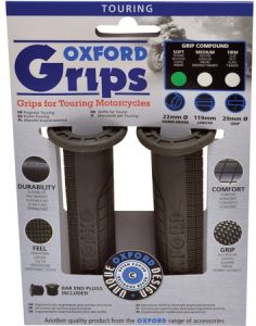 gripy Touring, OXFORD - Anglicko (tmavo šedá guma, tvrdosť gumy medium)