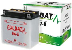 batéria 12V, FB7-A, 8Ah, 124A, konvenčné 135(145)x75x133 FULBAT 550592