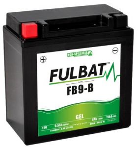 batéria 12V, FB9-B , YTX9A-BS, 9,5Ah, 115A, bezúdržbový gél, FULBAT 550925