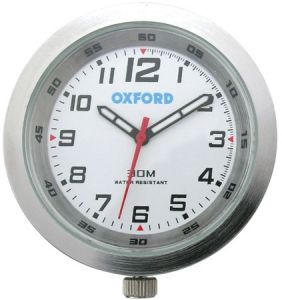 analógové hodiny, OXFORD OX561 - Anglicko (strieborný rámček,titánium)