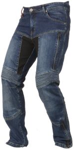 nohavice na motocykel, jeansy 505, AYRTON (modré rifle) 2023,