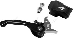 brzdová páčka (pumpa Brembo), RTECH (čierna) KTM EXC/SX