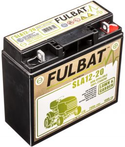 batéria 12V, 12-20 SLA, 20Ah, 180A, bezúdržbová MF AGM 182x77x168 FULBAT 550879