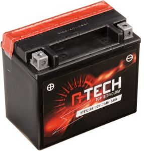 batéria 12V, YTX12-BS, 10Ah, 180A, bezúdržbová MF AGM 150x87x130 A-TECH 550603