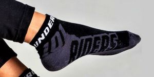 ponožky ROCK, 101 RIDERS - CR (čierna)