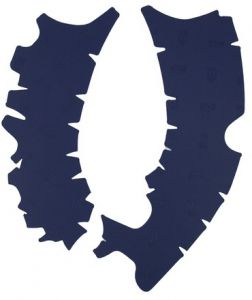 gumové chrániče rámu, VIBRAM (sada, modrá) YAMAHA YZ 250/450 F (18-19)