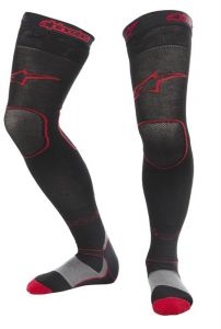 ponožky MX 2020, ALPINESTARS (čierna/červená)
