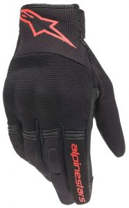 rukavice COPPER 2023, ALPINESTARS (čierna/červená fluo)