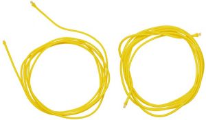 Náhradné šnúrky do vnútorných topánok Supertech R, ALPINESTAR (žlté)