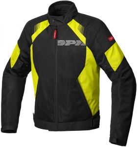 bunda FLASH EVO NET WINDOUT, SPIDI (čierna / biela / žltá fluo)