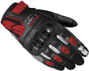 rukavice G-CARBON, SPIDI (čierna/červená/šedá)