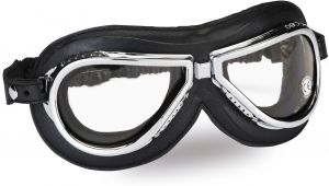 Vintage okuliare 500, CLIMAX (čierne/chrom, sklá číre)