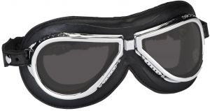 Vintage okuliare 500, CLIMAX (čierne/chrom, sklá dymové)
