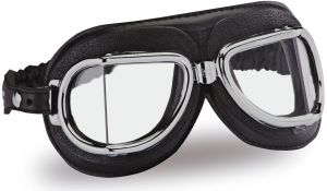 Vintage okuliare 513, CLIMAX (čierne/chrom, sklá číre)