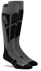 ponožky TORQUE 100% (čierna/šedá)
